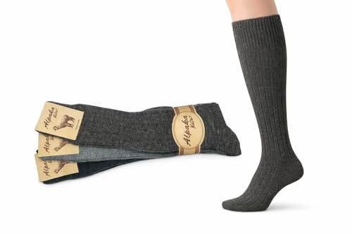 DAC calze uomo lunghe in alpaca - Free Alpaka 3 Paia Termiche Made in Italy