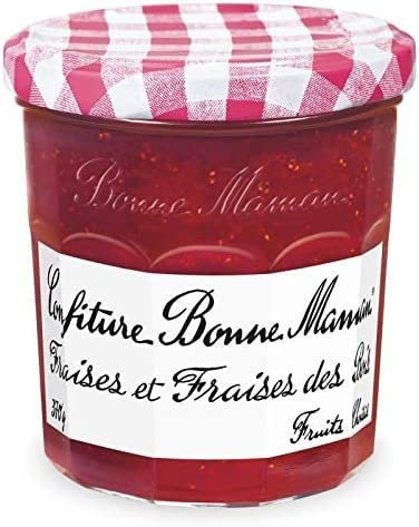 BONNE MAMAN - Confiture Fraises Et Fraises Des Bois 370G - Lot De 4 - livraison offerte