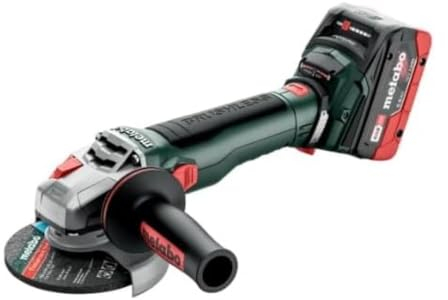 Metabo WB 18 LT BL 11-125 Quick Akku-Winkelschleifer 18V (Schleifer/Schleifgerät/Schleifmaschine mit 2x Akkus, Ladegerät in metaBOX 165 L) # 613054660