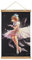 YBEL Card Captor-Sakura Anime Scroll Poster Stoff Bild Kunst Holz DIY Rahmen Hängender Druck Aufhänger für Raumdekor Öl-Leinwand Kit Geschenk
