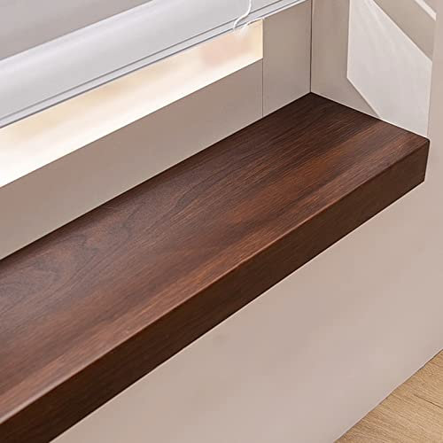 Fensterbank Rustikal Fensterbankabdeckung Mit Nase, Wohnbereich Schlafzimmer Küche Fensterbank-Brett, Große Wasserdichte Fensterbankabdeckung Für Fensterbankumbau ( Color : A 40cm(15.7 in) , Size : B