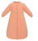 amo nenes Baby Schlafsack 2.5 TOG, Baby Autumn Winter Long Sleeve Schlafsack, 100% Cotton, Detachable Sleeve, Length 90cm, 6-18 Monate (Orange)