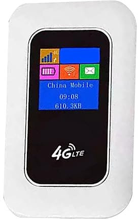 TsoLay Router WiFi 4G MiFi 4G con Schermo 150Mbps WiFi Modem Car Mobile WiFi Wireless Hotspot Wireless MiFi 2100MAh