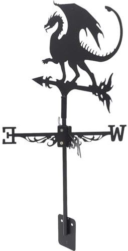 PRETYZOOM Indicateur De Direction du Vent Décoration De Toit Halloween pour Ferme Anémomètre De Jardin Pratique Et Durable
