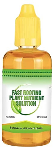 Anulely Soluzione nutriente per piante a radicamento rapido, nutrienti vegetali a radice rapida, fertilizzante idroponico da 48,2 g, soluzione nutriente, cibo vegetale liquido per giardino