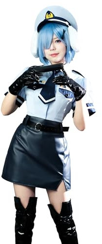 FCCAM Cosplay Anime Re:Life in a different world from zero Cosplay Uniform Cosplay Outfit Karneval Kostüme, L