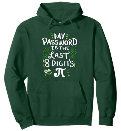 Nerd Outfit Herren Computer Admin Mathematik Pi Pie Geschenk Pullover Hoodie