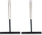 Folceretsc 2Pcs Crepes Spreaders Silicone Stainless Steel Crepes Spatula Spreader for Crepes Pancakes Baking Cooking Kitchen