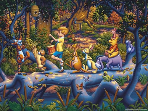 Ceaco Disney – Dowdle – Winnie Puuh – Eine Heldenparade – Puzzle mit 1500 Teilen