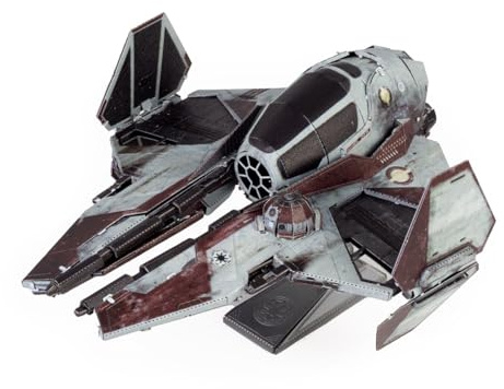 Metal Earth 3D Metallbausatz Star Wars ETA-2 Jedi Starfighter ab 14 Jahre | Präzise lasergeschnittene Metallteile zum Zusammenstecken ohne Klebstoff. Detailreiche Modelle mit bebilderter Bauanleitung