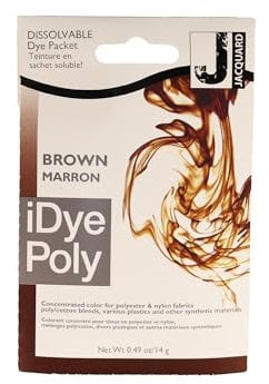 Jaquard IDYE - Tinte para telas sintéticas y ropa, color marrón