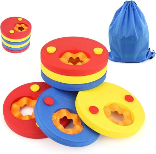 Makone Schwimmhilfe Schwimmscheiben, Schwimmflügel für Kinder 2-6 Jahre Für Lernen/Training, aus Schaumstoff