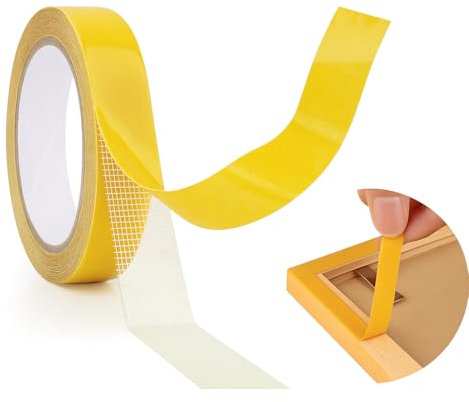 20mm X 20m Extra Strong Double Sided Carpet Tape, Easy to Use and No Residue, Conçu Pour Coller Solidement Des Tapis, Moquettes Ou D'autres Matériaux Au Sol Sans Laisser De Résidus Lors Du Retrait.