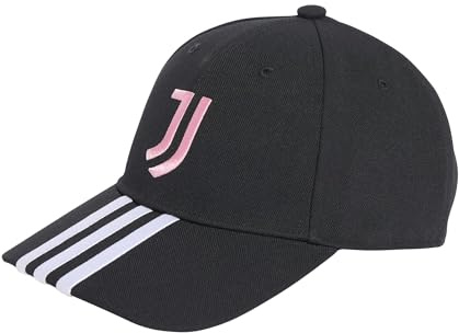 adidas 3 Stripes Juventus Turin Juve Cap Herren (DE/NL/SE/PL, Alphanumerisch, Einheitsgröße, Black)