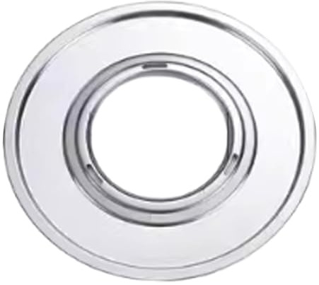 Stainless Steel Steamer Ring Adapter for 5.1-8 inch Bamboo Steamer Baskets Dumpling Rice Cooking