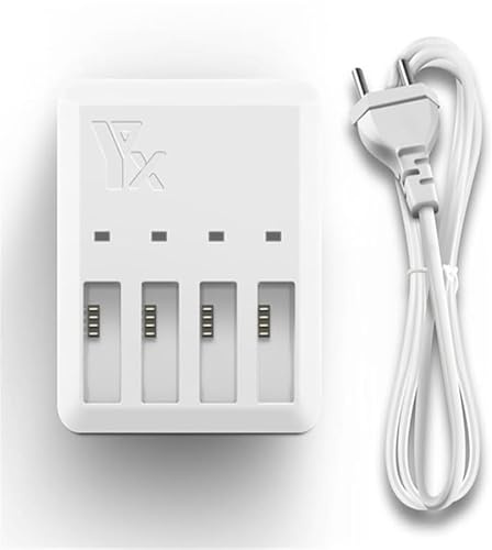 ZGLOZSH 4-in-1-Multi-Akkuladegerät für DJI Tello Intelligent Flight Charging Manager Hub für Drohnen-Kit(EU)