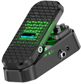 Processore di effetti per chitarra Modalità audio multiple Struttura ABS Pedale portatile Stage Ready Manopole rapide Pedale effetti per chitarra