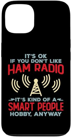 Funny Ham Radio Operator Smart People Hobby Amateur Radio Case for iPhone 13