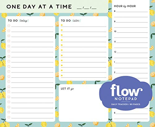 One Day at a Time Daily List Pad (Flow)
