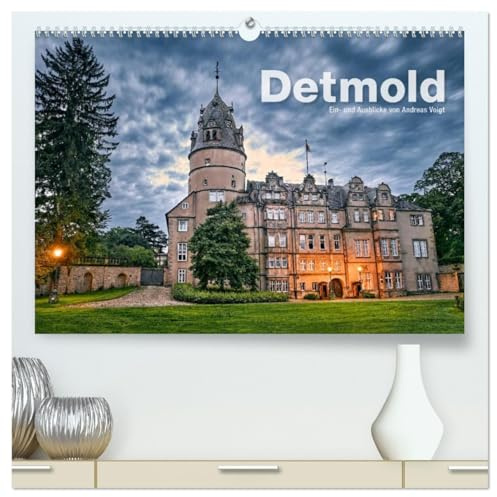 Detmold - Ein- und Ausblicke von Andreas Voigt (hochwertiger Premium Wandkalender 2026 DIN A2 quer), Kunstdruck in Hochglanz: Historische Altstadt ... Naturparks Teutoburger Wald (CALVENDO Orte)