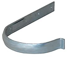 LempHirz: N-F-K ® Rinnenhalter halbrund 6 tlg. 333 mm - Mit Sicke | Feder | Formsicher & exakte Passgenauigkeit