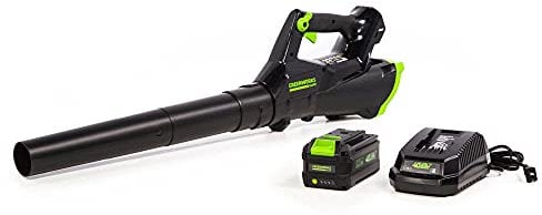 Greenworks 40V 110 MPH - 390 CFM Cordless Jet Blower, 2.0 AH Battery Included 2400802