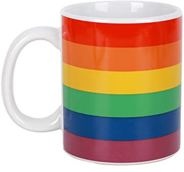 I-TOTAL® - Tazze da caffè in CERAMICA 300 ml/Tazza per caffè, the/Colazione, 300 ML, 10 x 8 x 12 cm (LOVE IS LOVE)