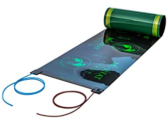 3,0m Mi-Heat Premium Heizfolie 130Watt/m² | 30cm Breit | Fußbodentemperierung | als Haupt- oder Zusatz-Heizung | Energie-effizient