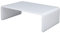 Supporto per Monitor, Rialzo per Schermo, Rialzo da Scrivania, Ripiano Rialzato, Supporto in Acrilico per Monitor TV Portatile 27 X 16,5 X 8 Cm, Bianco