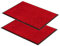 Astra strapazierfähige Schmutzfangmatte – rutschfeste Türmatte – Fußmatte innen Sauberlaufmatte – Eingangsmatte robust – Vorleger rot 80x120 cm 2er Set
