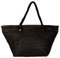 Emporio Armani Seetasche Freizeitstrand aus Bast Artikel 231792 3R922 Strandtasche – cm.61 x cm.33 x cm.31 (ungefähr), 00020 Nero - Black, Einheitsgröße