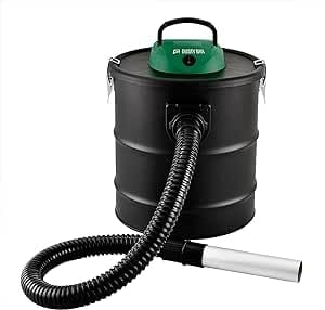 Dusty Bin DB16 Ash Vacuum Cleaner - Corded Hot Ash Vac for Fireplace, Outdoor BBQ Cleaner, Stove, Workshop, Log Burner or Chimney - HEPA Dual Filtration System, 20L Capacity Cylinder