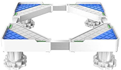 SRFTT Großer Unterbau für Pflanzenbehälter im Außenbereich, Waschmaschinenständer, Sockel, Universalsockel, Kühlschrankständer, einziehbar, 50–75 cm, Bodenwannen für Rollen