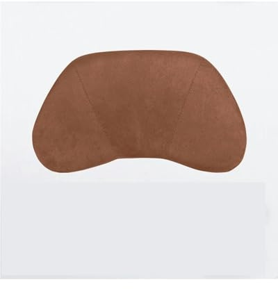 Lendenkissen Auto Nackenkissen Fürs Auto Kopfkissen Für Den Sitz Kopfstütze Lordosenstütze Für Qashqai Juke Pulsar Für Sentra Für Altima Patrol Mic Rückenkissen(FMP-Brown Lumbar)