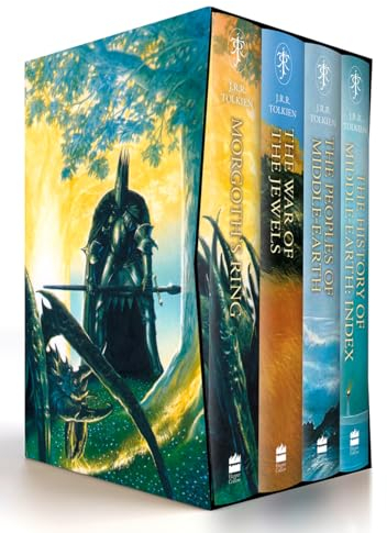 The History of Middle-earth (Boxed Set 4): Morgoth’s Ring, The War of the Jewels, The Peoples of Middle-earth & Index