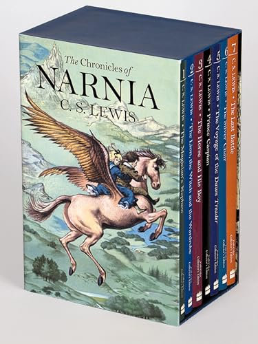 The Chronicles of Narnia Full-Color Paperback 7-Book Box Set: The Magician's Nephew, The Lion, the Witch and the Wardrobe, The Horse and His Boy, ... Treader, The Silver Chair, The Last Battle