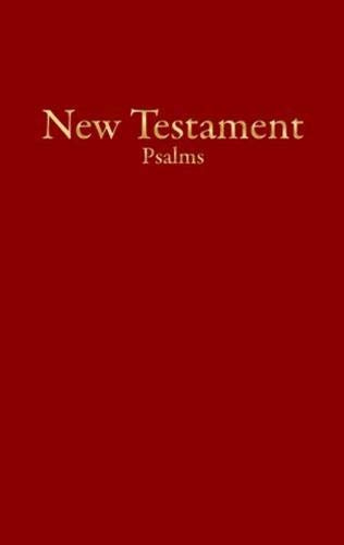 KJV Economy New Testament With Psalms, Burgundy: Burgundy: KJV