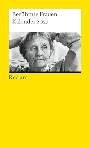 Berühmte Frauen. Kalender 2027: Hochwertiger Taschenkalender mit Wochenkalendarium, Lesebändchen und 12 Biographien von außergewöhnlichen Frauen