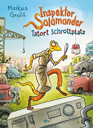 Inspektor Salamander – Tatort Schrottplatz: Cooler Comic zum Vorlesen ab 7 (Die Inspektor Salamander-Reihe, Band 1)