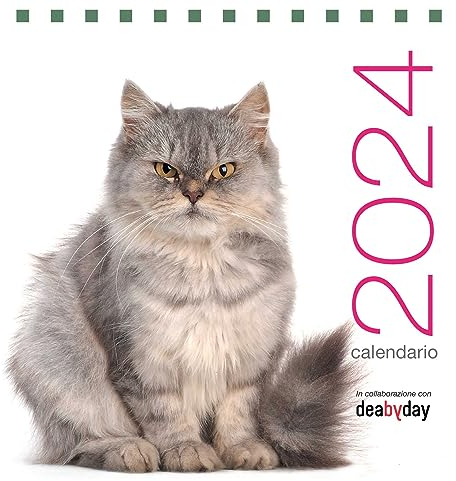 Gatti calendario da tavolo 2024