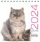 Gatti calendario da tavolo 2024
