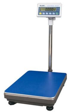 G&G TC-K Plattformwaage, 60kg-100kg-200kg/1g - max 600kg, ab 1g Schritte, 40 * 50 cm Fläche, Stabile Ausführung (Gussrahmen). Plattformwaage, Paketwaage, Industriewaage (Version: TC300KA: 300kg / 50g)