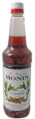 Monin Syrup Cinnamon 1Ltr and Pump