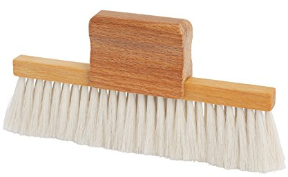Redecker Goat Hair Table Brush with Oiled Beechwood Handle