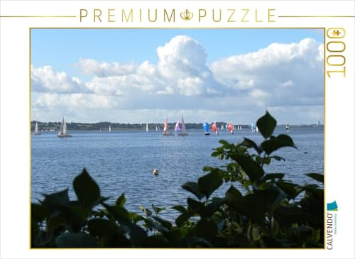 CALVENDO Puzzle Regatta auf der Großen Breite | 1000 Teile Lege-Größe 64 x 48 cm Foto-Puzzle für glückliche Stunden
