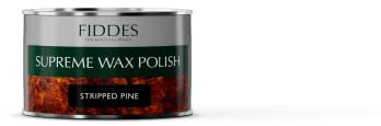 Fiddes 5060147670011 Supreme Wax Polish 400 ml-Stripped Pine