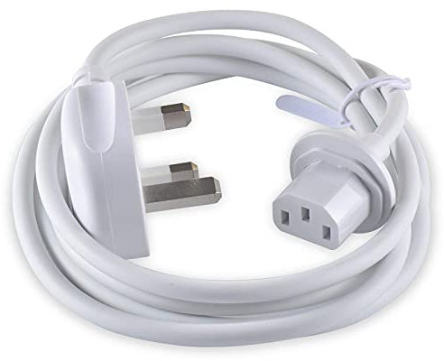 Cable de alimentación de repuesto compatible con Apple iMac de 17 pulgadas, 20 pulgadas, 21.5 pulgadas, 24 pulgadas, 27 pulgadas, G5, A1224, A1225, A1311, A1312, A1418, A1419