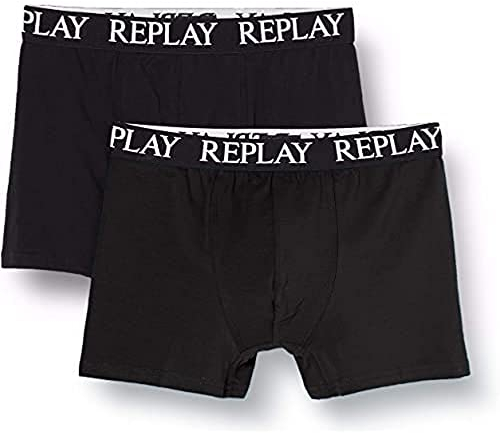Replay Damen Basic Cuff, Schwarz, L EU