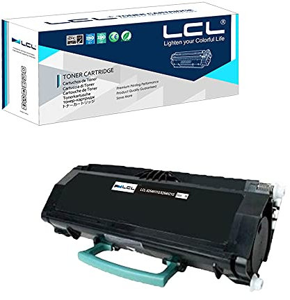 LCL Remanufactured Tonerkartusche X264 X264A11G X264A21G X264H11G X264H21G 9000Seiten (1 Schwarz) Kompatibel für Lexmark X264 X264dn X363 X363dn X364 X364dn X364dw
