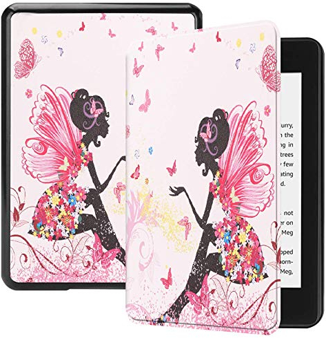 Lobwerk Schutzhülle für Amazon Kindle 2019 (10. Generation) 6 Zoll Slim Case Etui mit Standfunktion und Auto Sleep/Wake Funktion